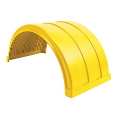 Truckmate Plastic Mudguard - 620mm Wide - Yellow